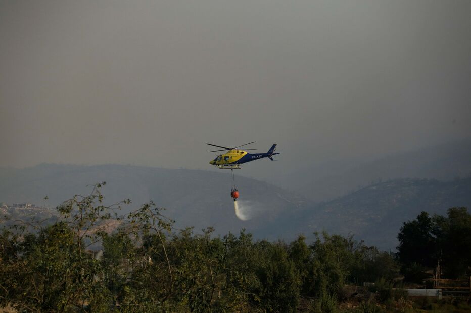 Incêndios florestais no Chile