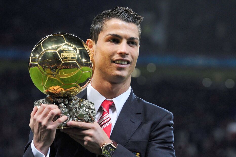 Em 2008, conquistou a primeira Bola de Ouro, quando jogava no Manchester United