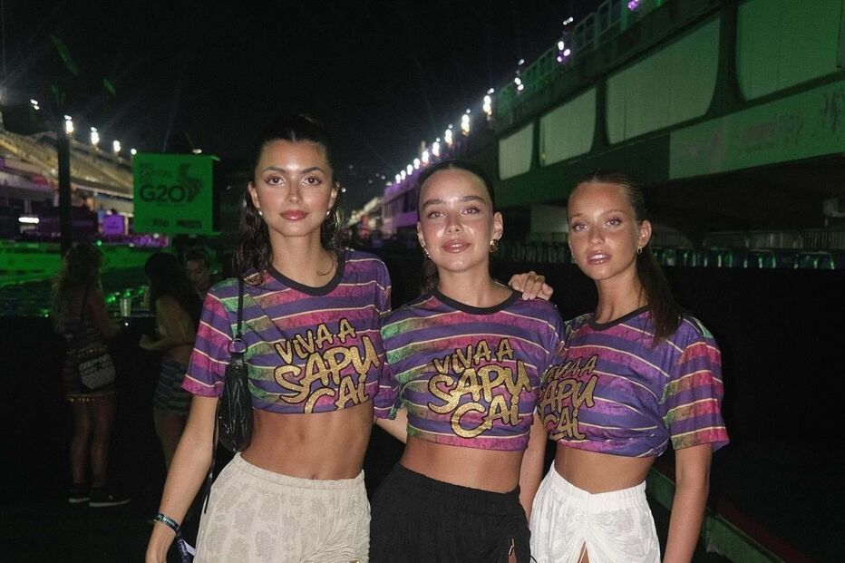 Kika, Catarina Maia e Magui deslumbram no Rio de Janeiro, Brasil