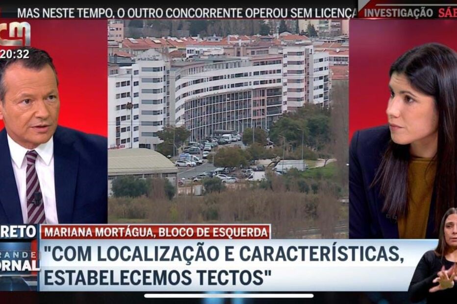 Entrevista a Mariana Mortágua, líder do Bloco de Esquerda