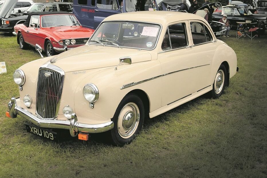 Este automóvel de 1956 foi abatido 