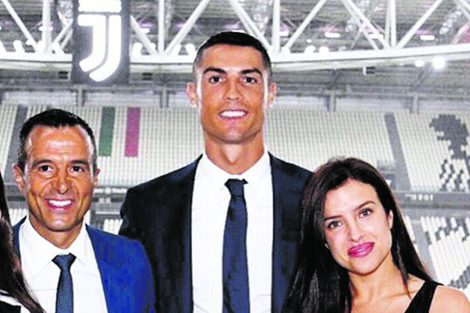 Jorge Mendes, Cristiano Ronaldo e Marisa Mendes
