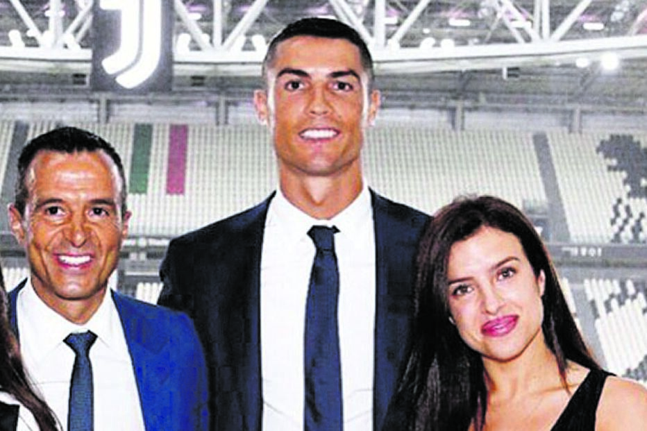 Marisa Mendes, Jorge Mendes e Cristiano Ronaldo