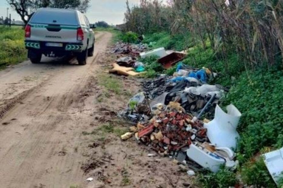 GNR deteta deposição ilegal de resíduos em Alcochete, Barreiro, Moita e Montijo