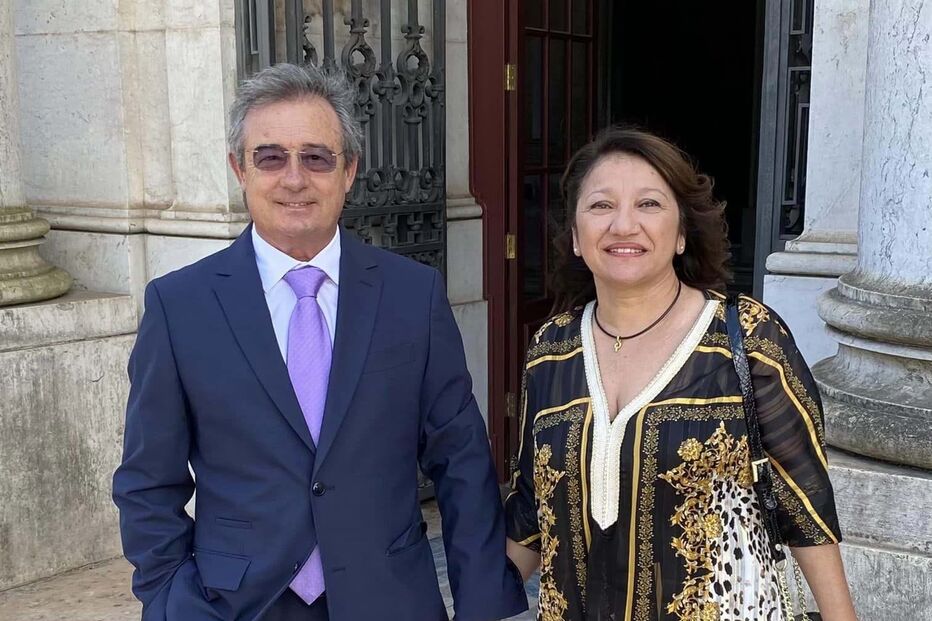 Luís Aleluia e Zita Favretto