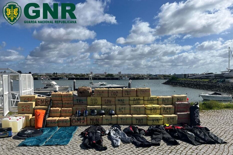 Apreensão de 3 toneladas de haxixe