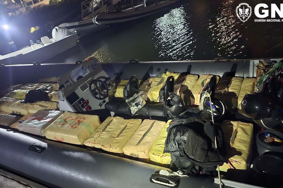 Apreensão de 3 toneladas de haxixe