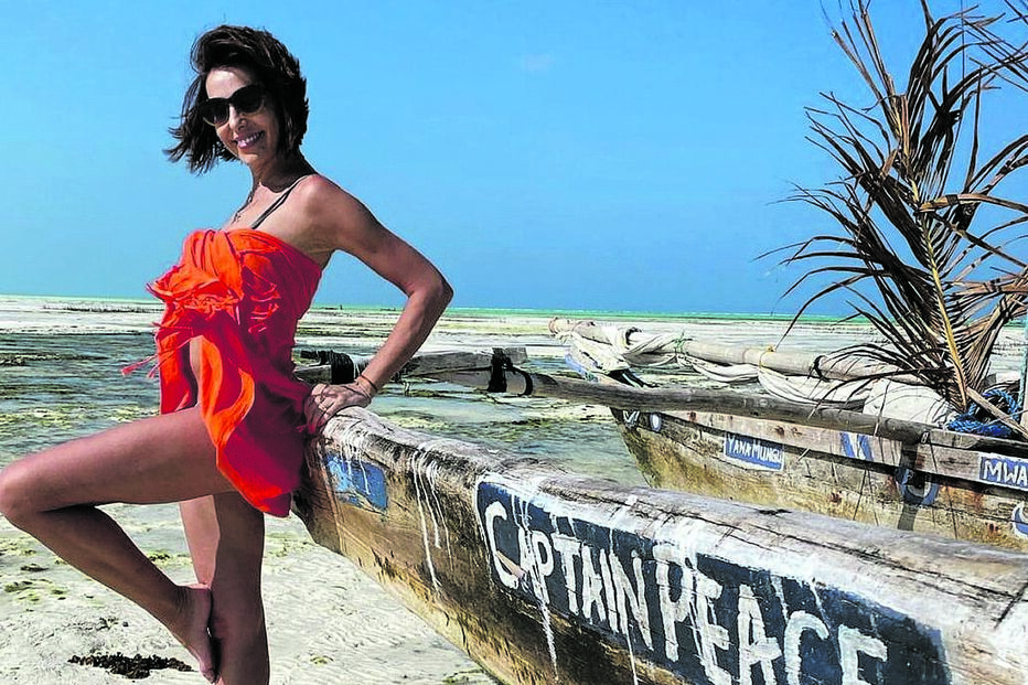 Catarina Furtado em Zanzibar