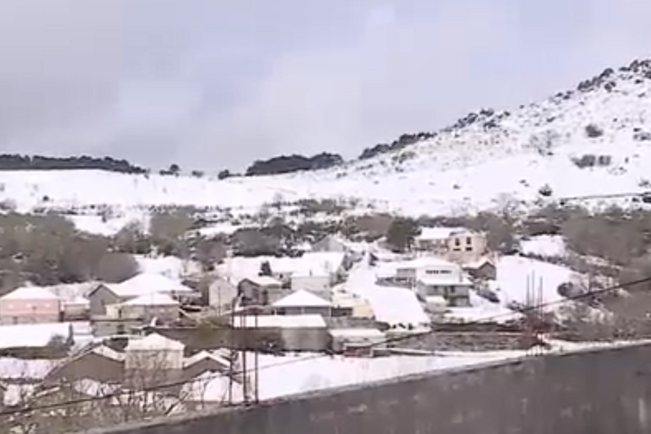 Neve em Montalegre