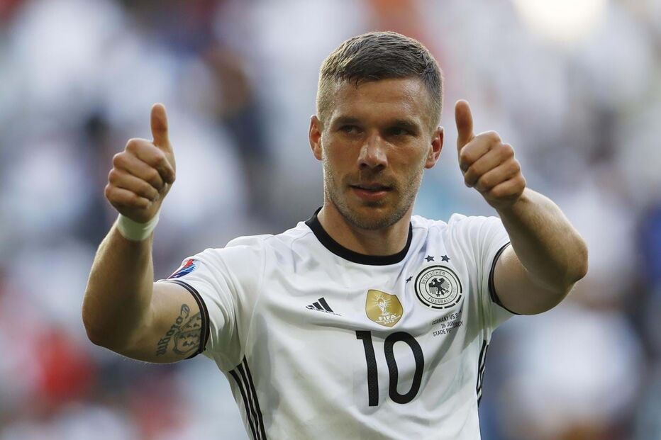 Lukas Podolski na Alemanha