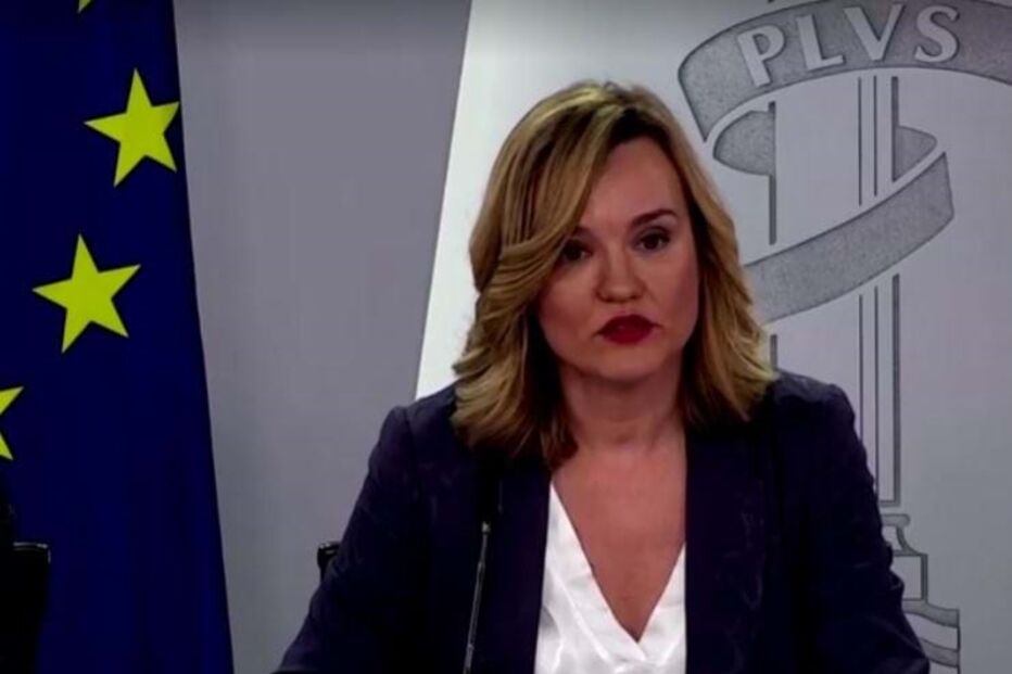 Pilar Alegría, porta-voz do executivo do governo Espanhol