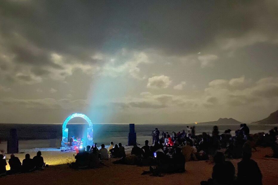 Concerto na praia