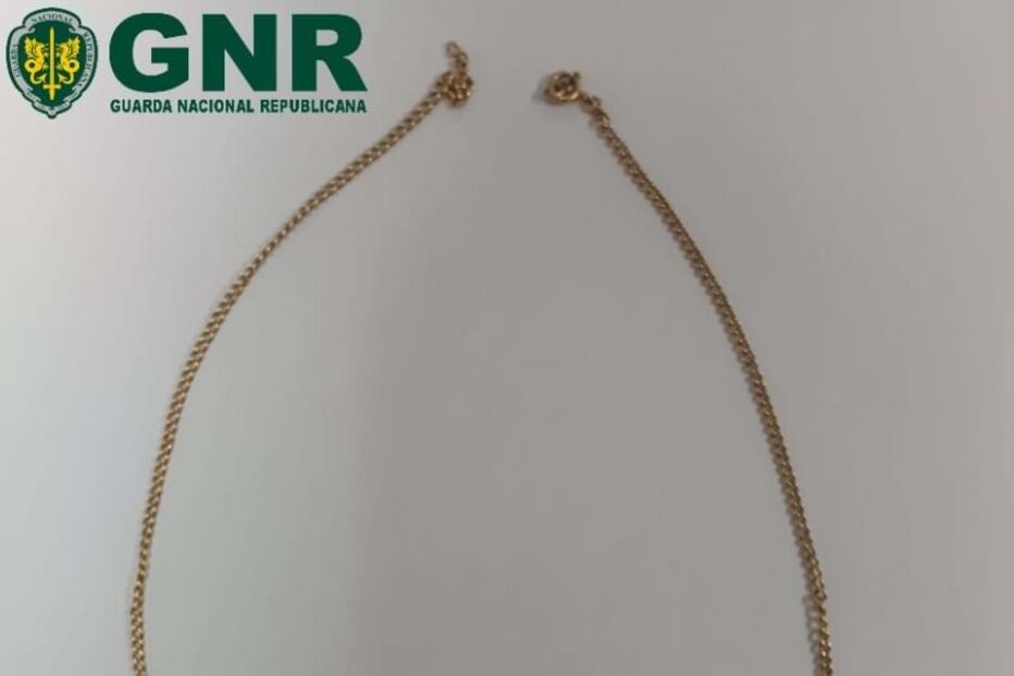 Fio de ouro apreendido