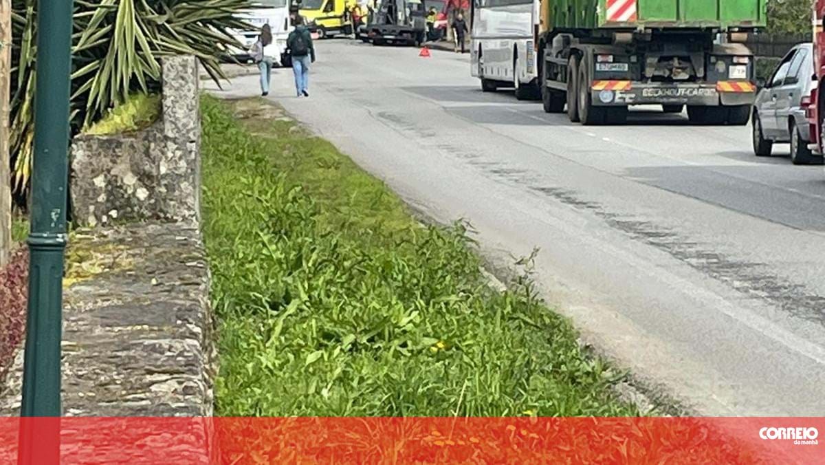 Idosa ferida em colisão em Ponte de Lima