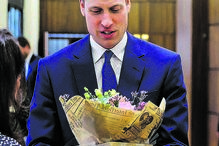 Príncipe William a visitar a mulher, no hospital