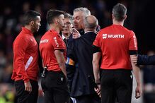 Treinador do Real Madrid indignado