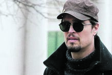 O ator Diogo Morgado nos Prazeres 