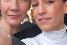 Carminho com a atriz alemã Sandra Hüller