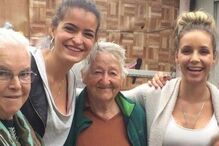 Família com avó Milinha