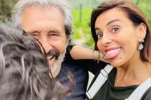 Catarina Furtado e o pai Joaquim Furtado