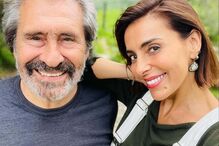 Catarina Furtado e o pai Joaquim Furtado