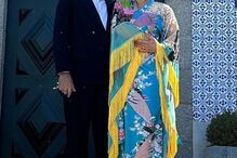 Luciana Abreu com Manuel Correia