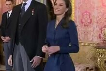 Rei Felipe VI e a rainha Letizia