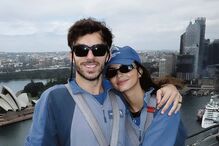 Francisca Cerqueira Gomes e Pierre Gasly 