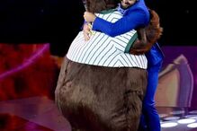 Fátima Lopes no 'A Máscara' com João Manzarra