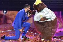 Fátima Lopes no 'A Máscara' com João Manzarra