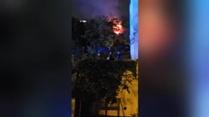 Incêndio deflagra em casa perto do Palácio da Pena em Sintra