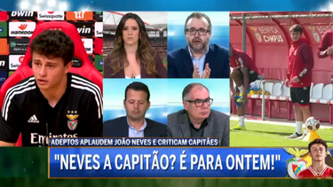 Vítor Pinto: “João Neves tem fibra de capitão”