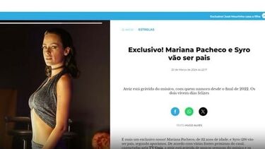 Comentadores do ‘Noite das Estrelas’ reagem a gravidez de Mariana Pacheco
