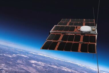 Satélite português em órbita 