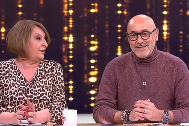 Comentadores do ‘Noite das Estrelas’ revelam quem é o novo namorado de Júlia Palha