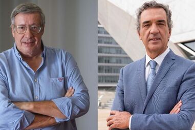 Manuel Serrão e Júlio Magalhães