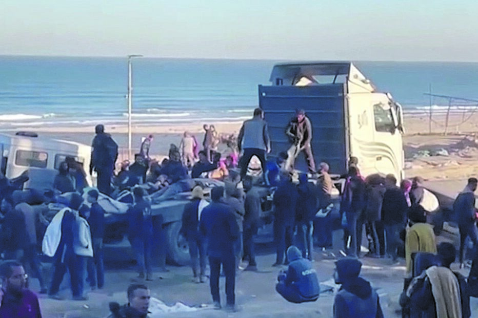 Israel disparou contra  civis durante distribuição de alimentos