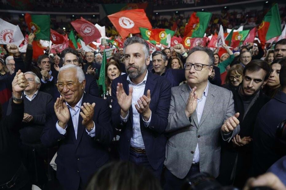 António Costa, Pedro Nuno Santos e Francisco Assis