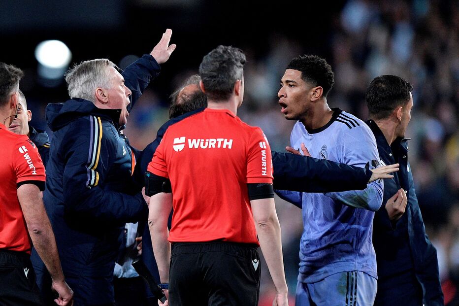 Jogadores do Real Madrid revoltados