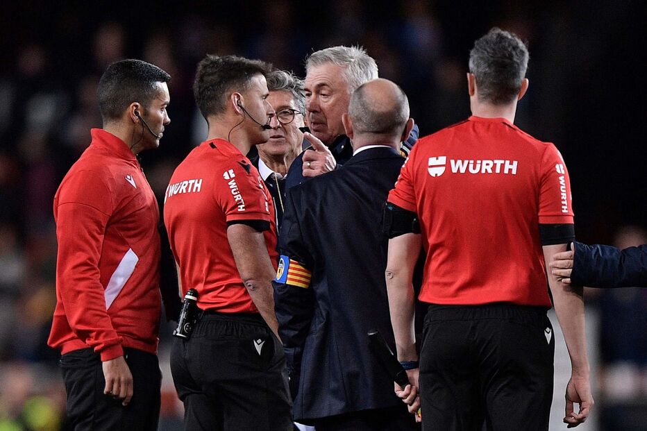 Treinador do Real Madrid indignado