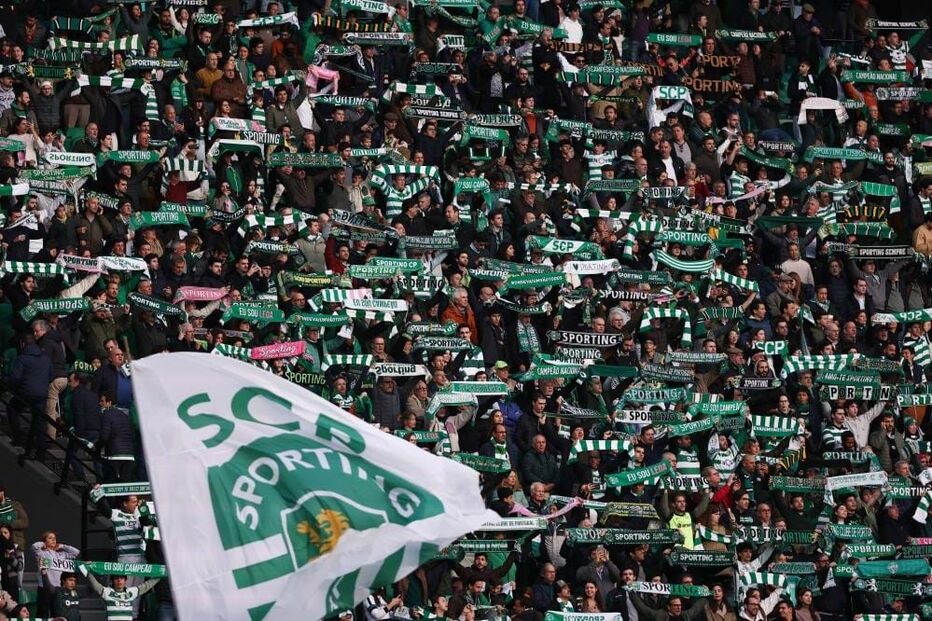 Adeptos do Sporting 