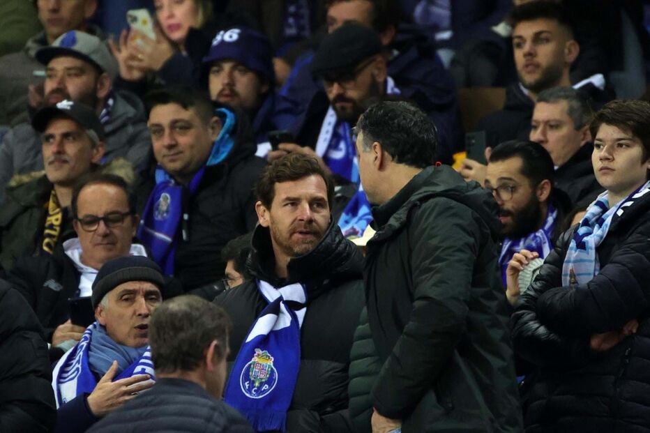 André Villas-Boas assiste ao clássico no Estádio do Dragão