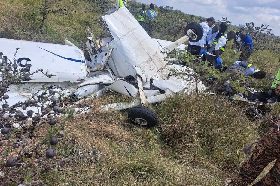Acidente entre aviões em Nairobi no Quénia