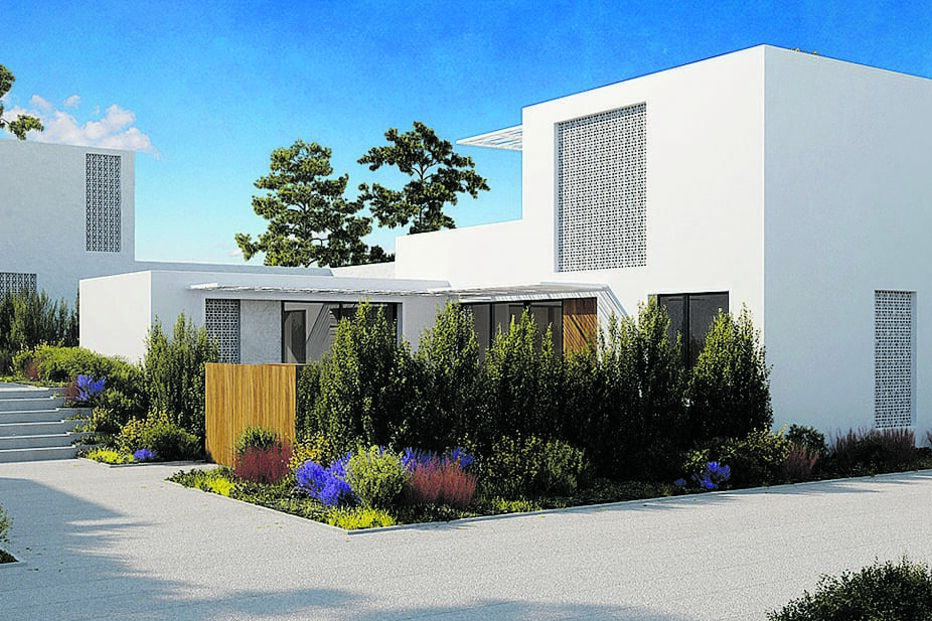 Casas estavam a ser construídas de acordo com este projeto