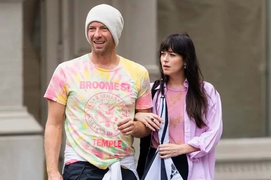 Chris Martin e Dakota Johnson