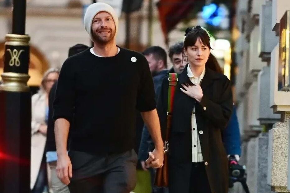 Chris Martin e Dakota Johnson