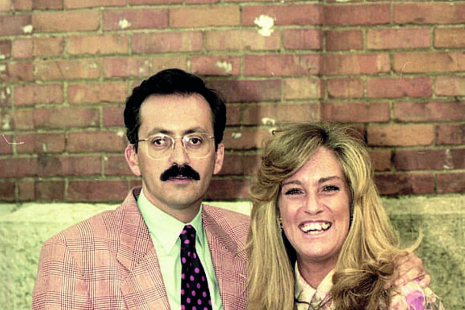 O apresentador da TVI com Teresa Guilherme