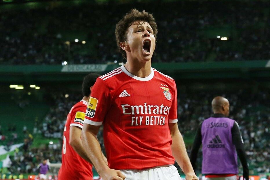 João Neves tem 19 anos e é titular indiscutível na equipa do Benfica