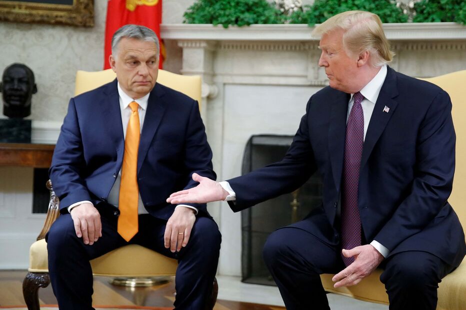 Encontro entre Viktor Orbán e Donald Trump