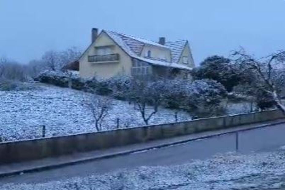 Neve em Valpaços, Vila Real